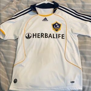 david beckham LA galaxy jersey